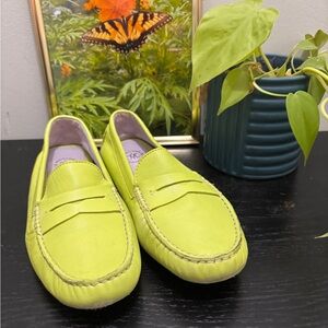 Lime Green Women's Loafers